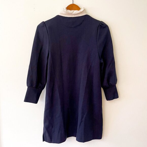 Tuckernuck Pomander Place Navy Charlotte Terry Dress, Size XS - Picture 4 of 6